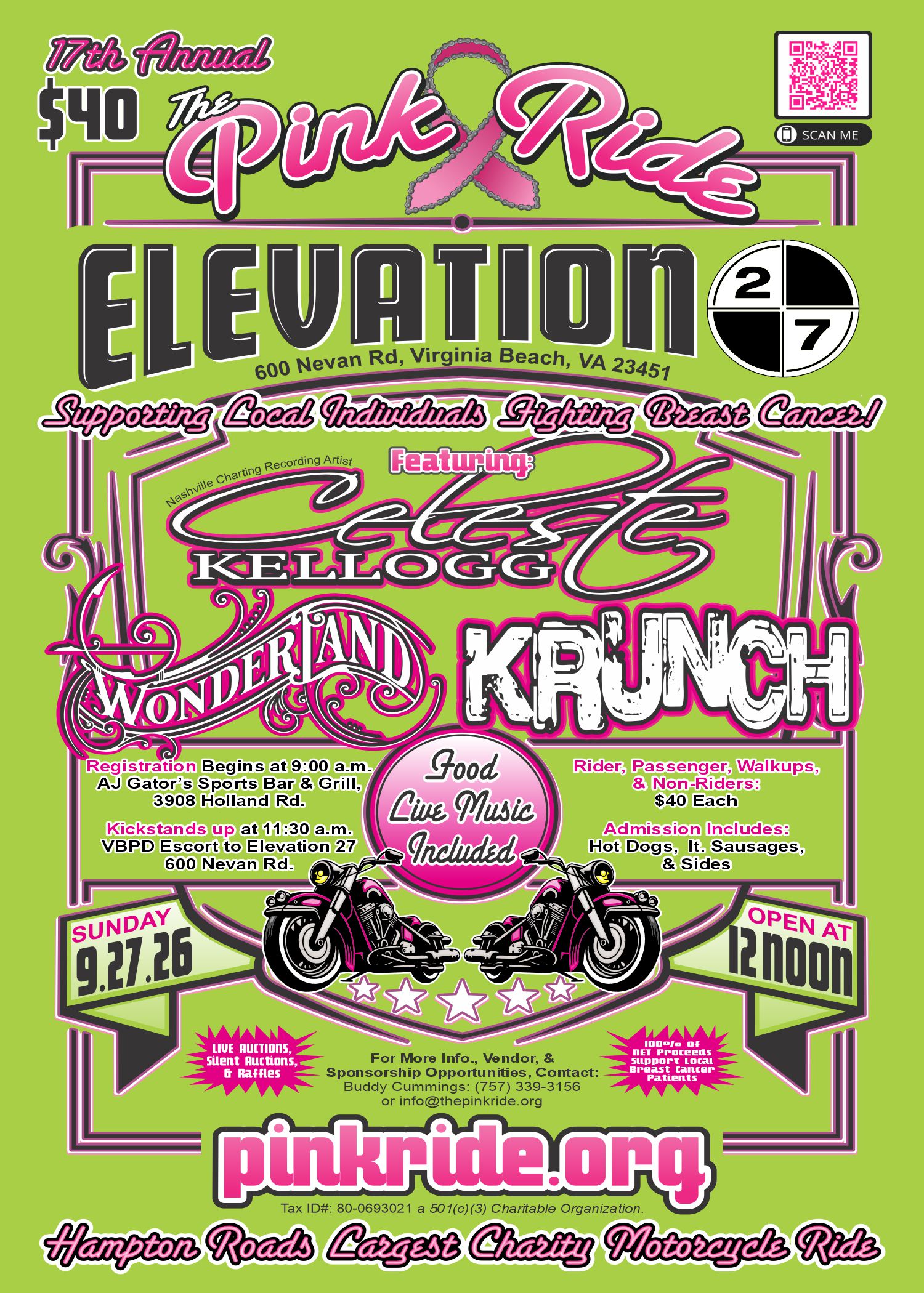 17th Annual The Pink Ride